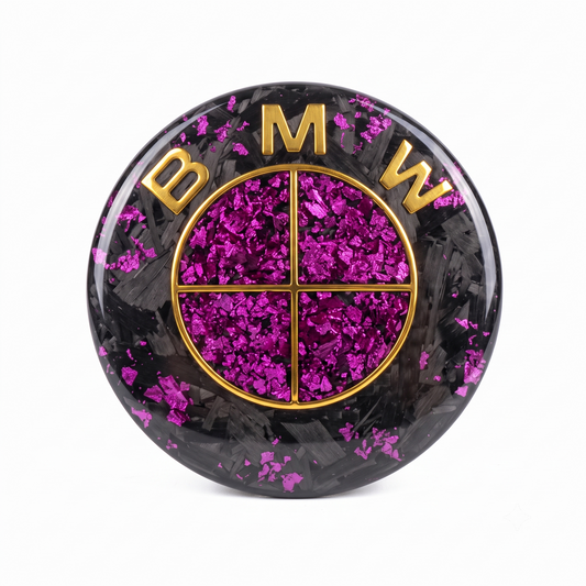 BMW Carbon Emblem — Royal Purple